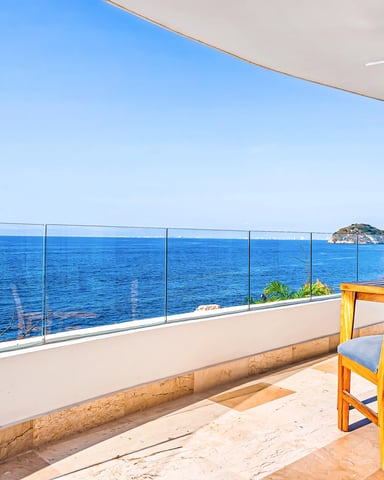 Casas frente al mar y con vista al mar